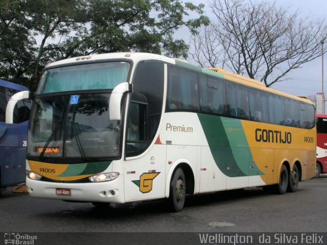 Empresa Gontijo de Transportes 14005 na cidade de Vitória, Espírito Santo, Brasil, por Wellington  da Silva Felix. ID da foto: 4979435.