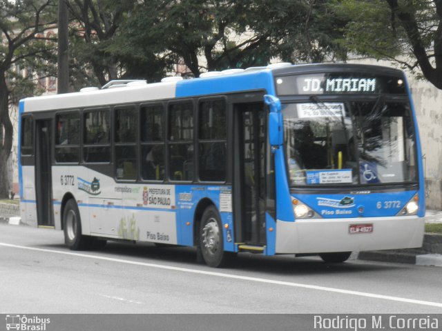 Viação Paratodos > São Jorge > Metropolitana São Paulo > Mobibrasil 6 3772 na cidade de São Paulo, São Paulo, Brasil, por Jonathan  Aguiar Correa. Número da foto: #4978953.