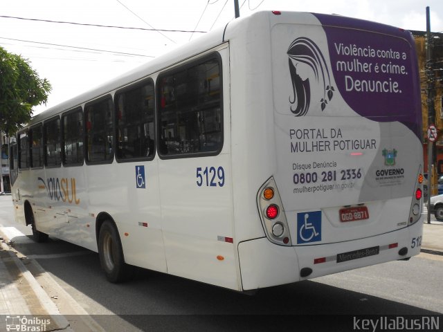 Via Sul TransFlor 5129 na cidade de Natal, Rio Grande do Norte, Brasil, por Keylla Pinto. Número da foto: #4980029.