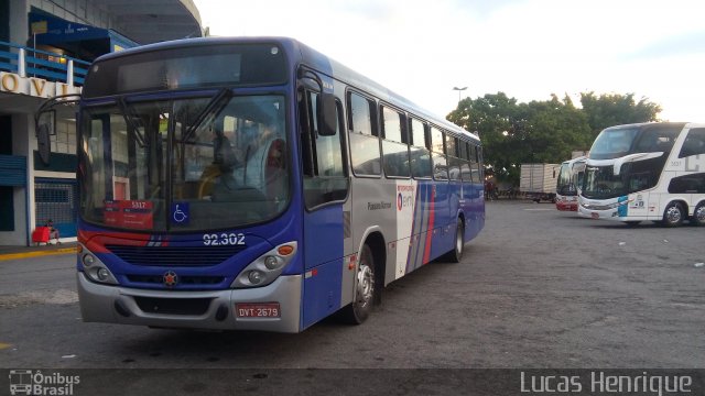 Empresa de Ônibus Pássaro Marron 92.302 na cidade de Aparecida, São Paulo, Brasil, por Lucas Henrique . ID da foto: 4979889.