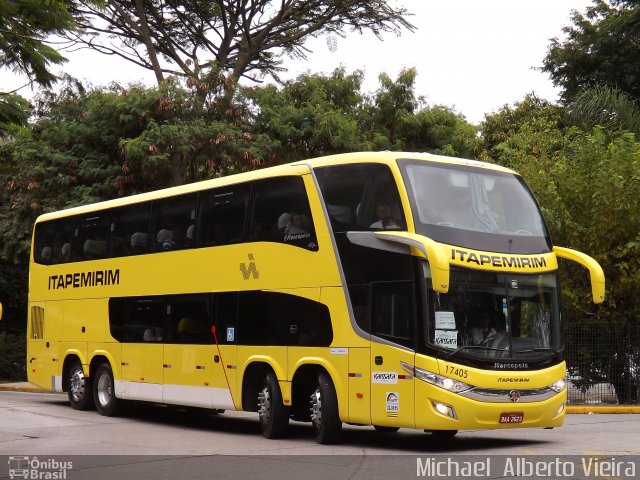 Viação Itapemirim 17405 na cidade de São Paulo, São Paulo, Brasil, por Michael  Alberto Vieira. Número da foto: #4980951.