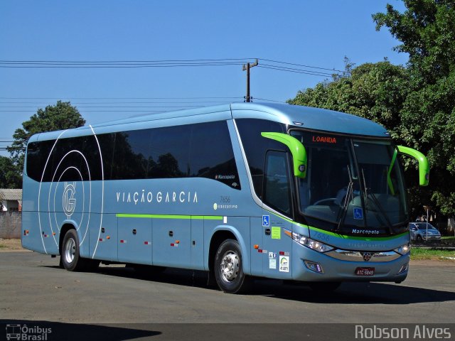 Viação Garcia 7656 na cidade de Paranavaí, Paraná, Brasil, por Robson Alves. ID da foto: 4981649.