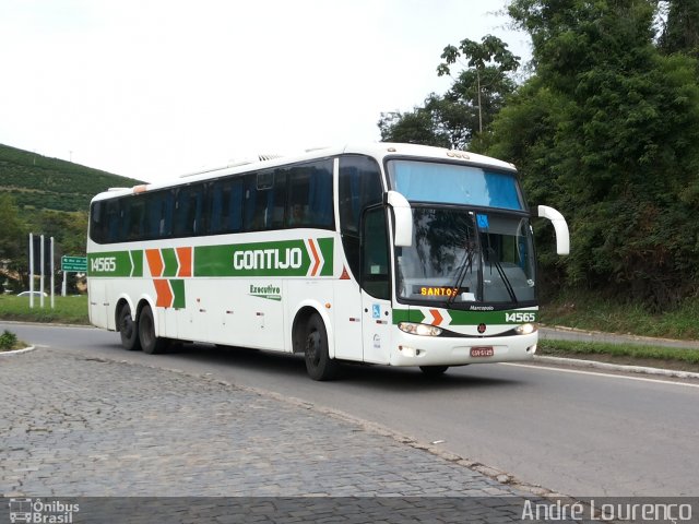 Empresa Gontijo de Transportes 14565 na cidade de Manhuaçu, Minas Gerais, Brasil, por André Lourenço de Freitas. ID da foto: 4981056.