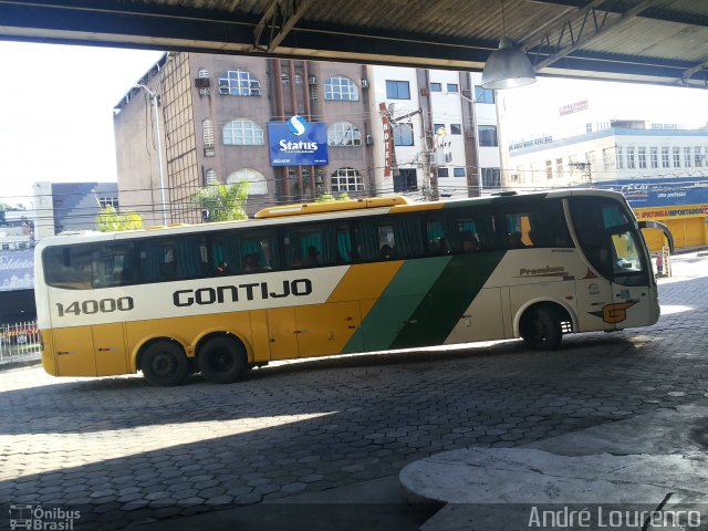 Empresa Gontijo de Transportes 14000 na cidade de Ipatinga, Minas Gerais, Brasil, por André Lourenço de Freitas. Número da foto: #4981126.