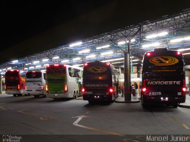 Expresso Nordeste 4805 na cidade de São Paulo, São Paulo, Brasil, por Manoel Junior. ID da foto: 4980693.