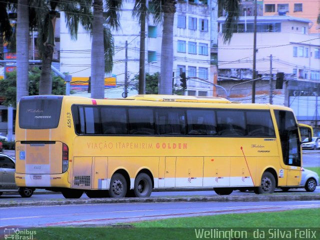 Viação Itapemirim 45613 na cidade de Vitória, Espírito Santo, Brasil, por Wellington  da Silva Felix. ID da foto: 4984639.