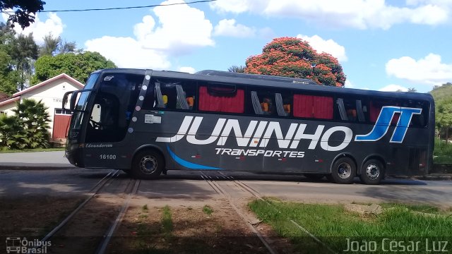 Juninho Turismo 16100 na cidade de Tiradentes, Minas Gerais, Brasil, por João César Luz. ID da foto: 4983466.