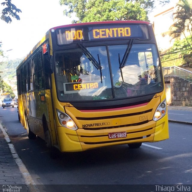 FAOL - Friburgo Auto Ônibus 024 na cidade de Nova Friburgo, Rio de Janeiro, Brasil, por Thiago Silva. Número da foto: #4983311.