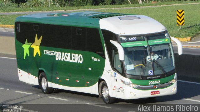 Expresso Brasileiro 205142 na cidade de Pindamonhangaba, São Paulo, Brasil, por Alex Ramos Ribeiro. Número da foto: #4985121.
