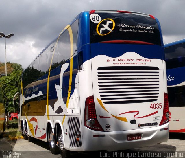 Advance Transatur 4035 na cidade de São Paulo, São Paulo, Brasil, por Luis Philippe Cardoso Coelho. Número da foto: #4986715.