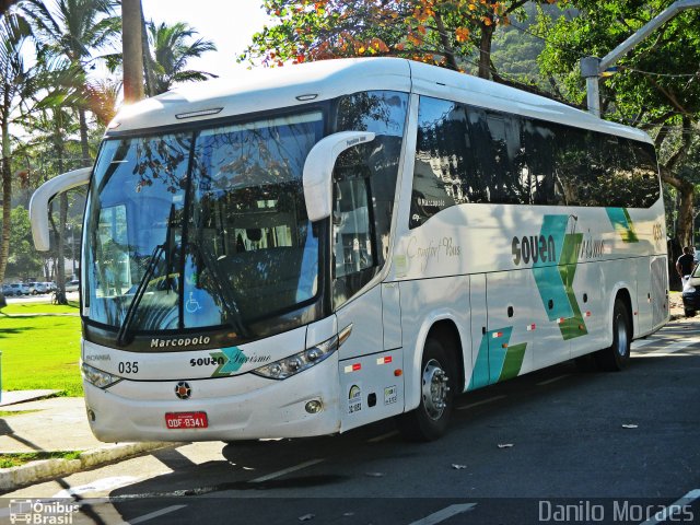 Souza Turismo 035 na cidade de Vila Velha, Espírito Santo, Brasil, por Danilo Moraes. ID da foto: 4985796.