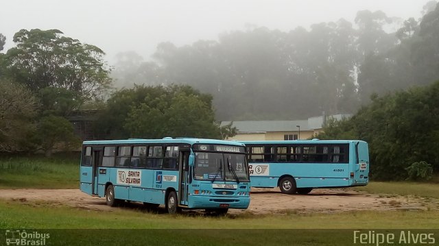 Empresa de Transportes Santa Silvana 41003 na cidade de Capão do Leão, Rio Grande do Sul, Brasil, por Felipe Alves. ID da foto: 4987601.