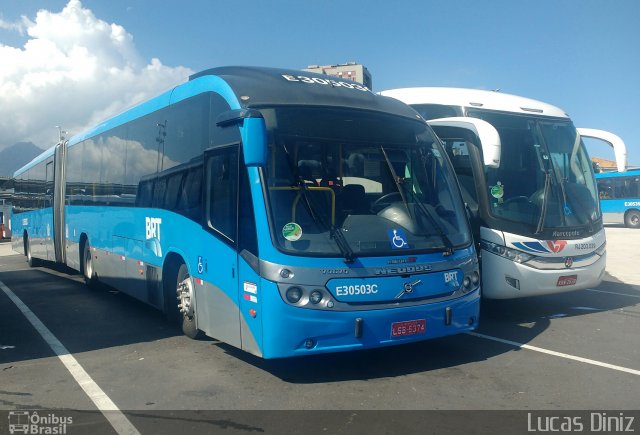 Transportes Futuro E30503C na cidade de Rio de Janeiro, Rio de Janeiro, Brasil, por Lucas Diniz. Número da foto: #4988054.