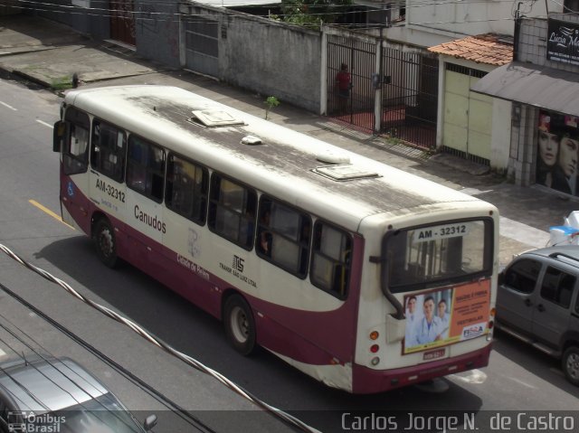 Transportes São Luiz AM-32312 na cidade de Belém, Pará, Brasil, por Carlos Jorge N.  de Castro. Número da foto: #4986814.