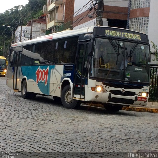 Auto Viação 1001 RJ 108.162 na cidade de Nova Friburgo, Rio de Janeiro, Brasil, por Thiago Silva. Número da foto: #4986645.