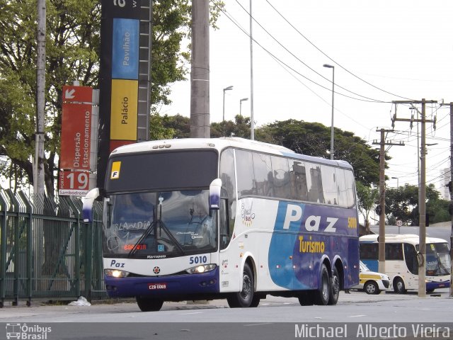 Paz Turismo 5010 na cidade de São Paulo, São Paulo, Brasil, por Michael  Alberto Vieira. Número da foto: #4986149.