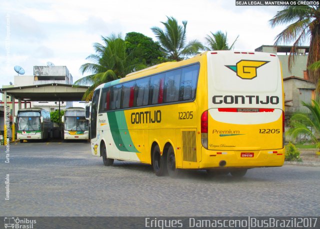 Empresa Gontijo de Transportes 12205 na cidade de Eunápolis, Bahia, Brasil, por Eriques  Damasceno. ID da foto: 4987695.