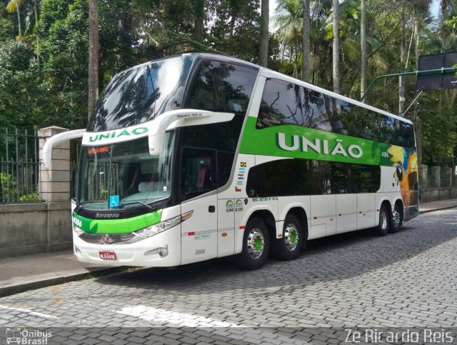 Empresa União de Transportes 4186 na cidade de Petrópolis, Rio de Janeiro, Brasil, por Zé Ricardo Reis. Número da foto: #4989407.