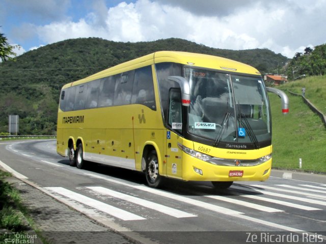 Viação Itapemirim 60687 na cidade de Petrópolis, Rio de Janeiro, Brasil, por Zé Ricardo Reis. Número da foto: #4989485.