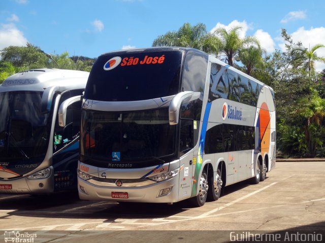 São José Viagens 6800 na cidade de Araxá, Minas Gerais, Brasil, por Guilherme Antonio. Número da foto: #4990078.