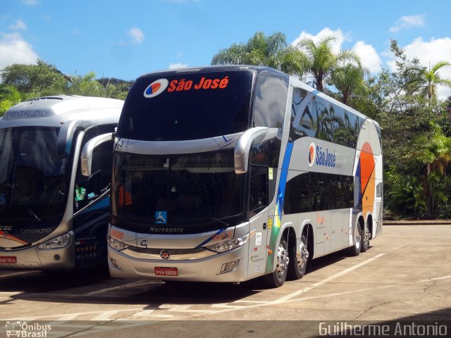 São José Viagens 6800 na cidade de Araxá, Minas Gerais, Brasil, por Guilherme Antonio. ID da foto: 4990078.