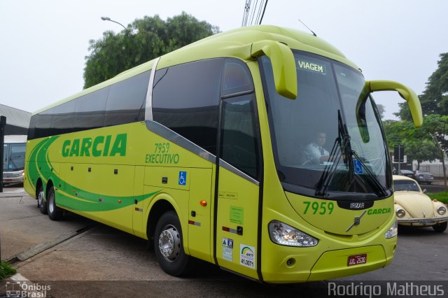 Viação Garcia 7959 na cidade de Maringá, Paraná, Brasil, por Rodrigo Matheus. Número da foto: #4990896.