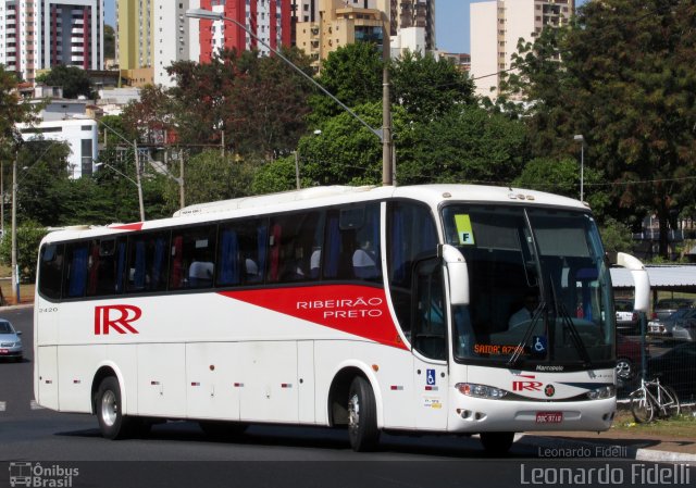 Rápido Ribeirão Preto 2420 na cidade de Ribeirão Preto, São Paulo, Brasil, por Leonardo Fidelli. ID da foto: 4989849.