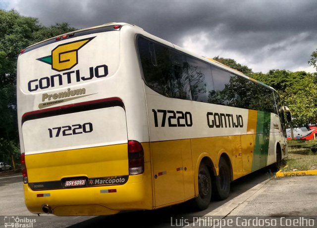 Empresa Gontijo de Transportes 17220 na cidade de São Paulo, São Paulo, Brasil, por Luis Philippe Cardoso Coelho. Número da foto: #4990379.