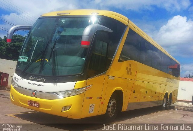Viação Itapemirim 60815 na cidade de Teresina, Piauí, Brasil, por José Ribamar Lima Fernandes. Número da foto: #4990546.