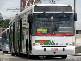Metra - Sistema Metropolitano de Transporte 8102 na cidade de Santo André, São Paulo, Brasil, por Endrew Felipe. Número da foto: #:id.