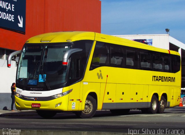 Viação Itapemirim 60561 na cidade de Rio de Janeiro, Rio de Janeiro, Brasil, por Igor Silva de França. ID da foto: 4991628.