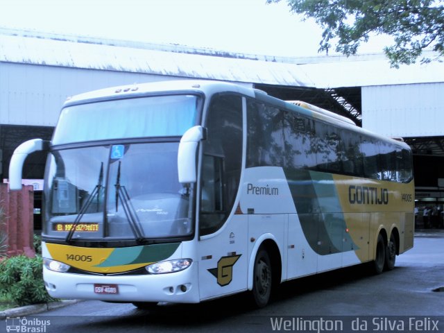 Empresa Gontijo de Transportes 14005 na cidade de Vitória, Espírito Santo, Brasil, por Wellington  da Silva Felix. Número da foto: #4991552.