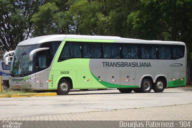 Transbrasiliana Transportes e Turismo 51005 na cidade de São Paulo, São Paulo, Brasil, por Douglas Paternezi. ID da foto: 4991267.