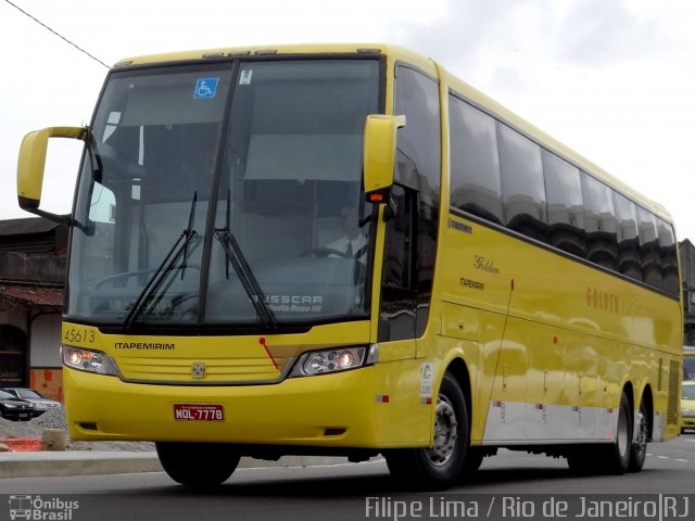 Viação Itapemirim 45613 na cidade de Rio de Janeiro, Rio de Janeiro, Brasil, por Filipe Lima. Número da foto: #4991450.
