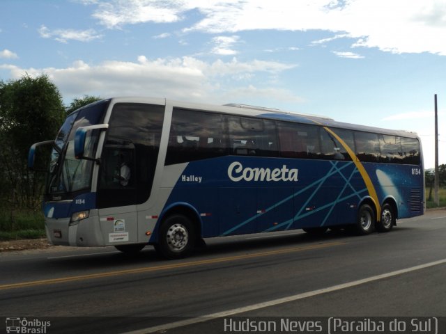 Viação Cometa 8134 na cidade de Paraíba do Sul, Rio de Janeiro, Brasil, por Hudson Neves. Número da foto: #4992217.