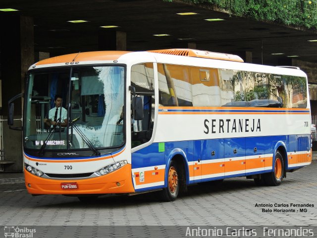 Viação Sertaneja 700 na cidade de Belo Horizonte, Minas Gerais, Brasil, por Antonio Carlos Fernandes. ID da foto: 4951614.