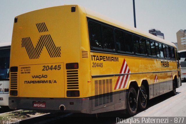 Viação Itapemirim 20445 na cidade de Curitiba, Paraná, Brasil, por Douglas Paternezi. Número da foto: #4951412.