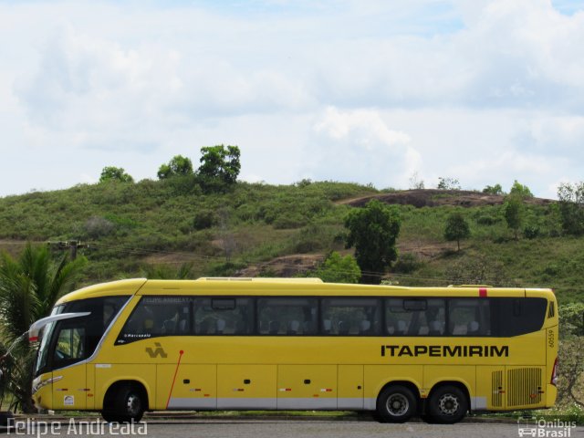 Viação Itapemirim 60559 na cidade de Guarapari, Espírito Santo, Brasil, por Felipe da Silva Andreata. ID da foto: 4952163.