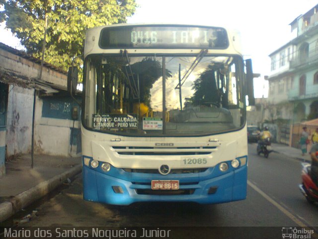 Concessionária Salvador Norte - CSN Transportes 12085 na cidade de Salvador, Bahia, Brasil, por Mario dos Santos Nogueira Junior. ID da foto: 4951825.