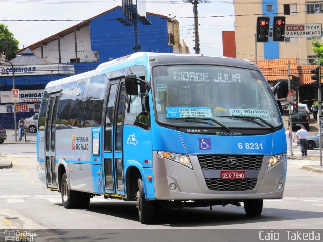 Cooper Líder > A2 Transportes 6 8231 na cidade de São Paulo, São Paulo, Brasil, por Caio  Takeda. ID da foto: 4951172.