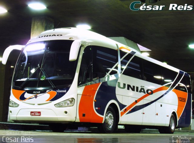 Expresso União 10258 na cidade de Belo Horizonte, Minas Gerais, Brasil, por César Ônibus. ID da foto: 4952153.