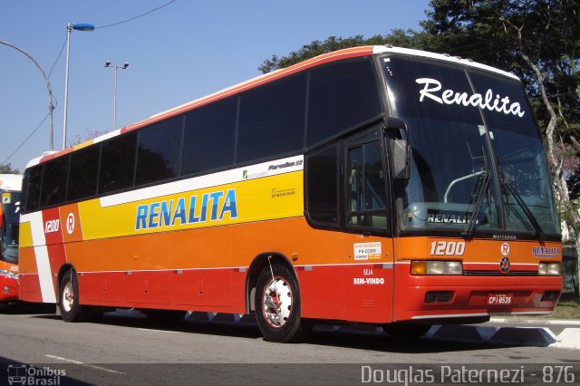 Renalita Transportes e Turismo 1200 na cidade de São Paulo, São Paulo, Brasil, por Douglas Paternezi. Número da foto: #4951409.