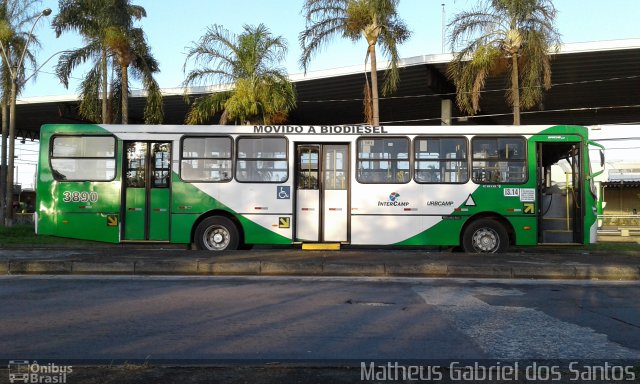 VB Transportes e Turismo 3890 na cidade de Campinas, São Paulo, Brasil, por Matheus Gabriel dos Santos. Número da foto: #4952462.