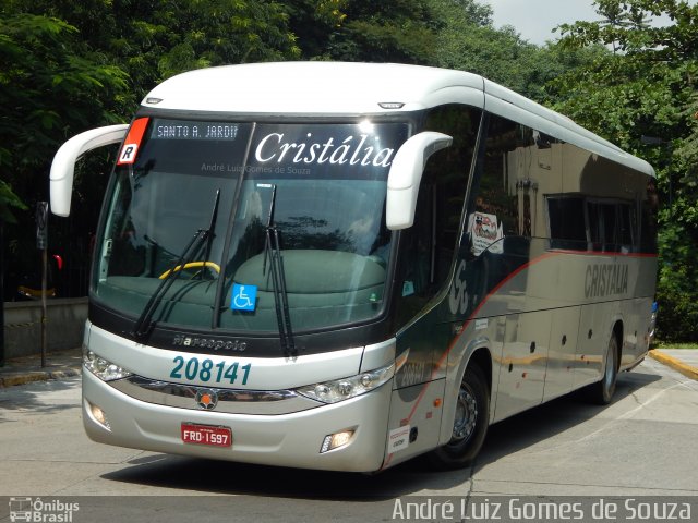 Expresso Cristália 208141 na cidade de São Paulo, São Paulo, Brasil, por André Luiz Gomes de Souza. Número da foto: #4994280.