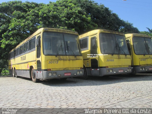 Viação Itapemirim 30173 na cidade de Cachoeiro de Itapemirim, Espírito Santo, Brasil, por Wagner  Pereira da Costa. Número da foto: #4994011.