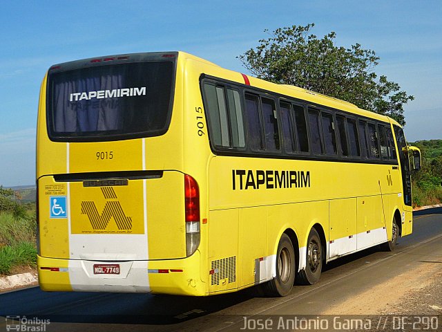 Viação Itapemirim 9015 na cidade de Gama, Distrito Federal, Brasil, por José Antônio Gama. Número da foto: #4992981.