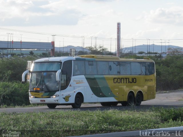 Empresa Gontijo de Transportes 14435 na cidade de Caruaru, Pernambuco, Brasil, por Luiz Carlos de Santana. Número da foto: #4993334.