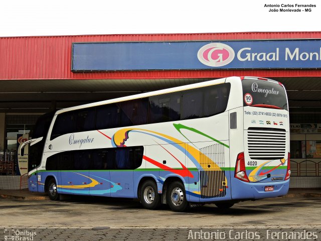 Omegatur 4020 na cidade de João Monlevade, Minas Gerais, Brasil, por Antonio Carlos Fernandes. Número da foto: #4993385.
