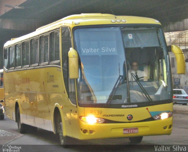 Viação Itapemirim 8539 na cidade de Rio de Janeiro, Rio de Janeiro, Brasil, por Valter Silva. ID da foto: 4993698.