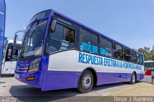 Volvo B8R na cidade de Azcapotzalco, Ciudad de México, México, por Omar Ramírez Thor2102. ID da foto: 4993578.